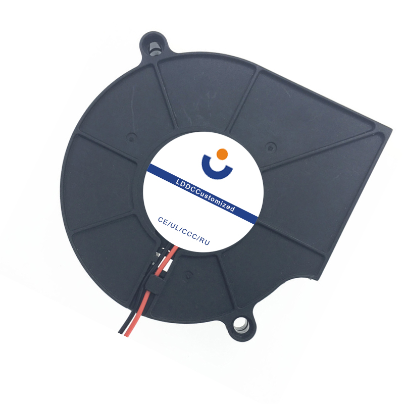 LD Customized DC7515 wide-mouth blower,DC12V,ball Bearing,High Airflow Silent Blower,use for Vaporizer, beauty device, mini PC