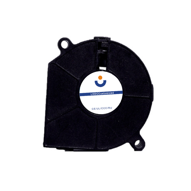 LD Customized DC6015 wide-mouth Blower,DC12V,ball Bearing,High Airflow Silent Blower,Use for industrial control computers, projectors, and industrial power supplies