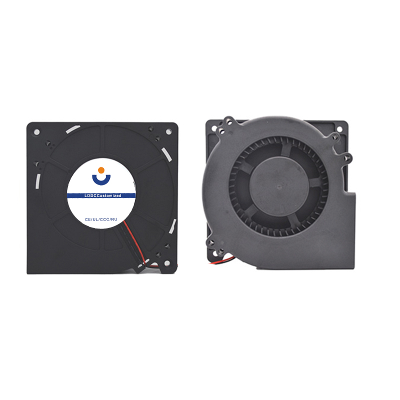 LD Customized DC12032 Blower,DC12V/24V,/Ball Bearing,Large-sized centrifugal cooling fan,Use for Industrial high-power equipment