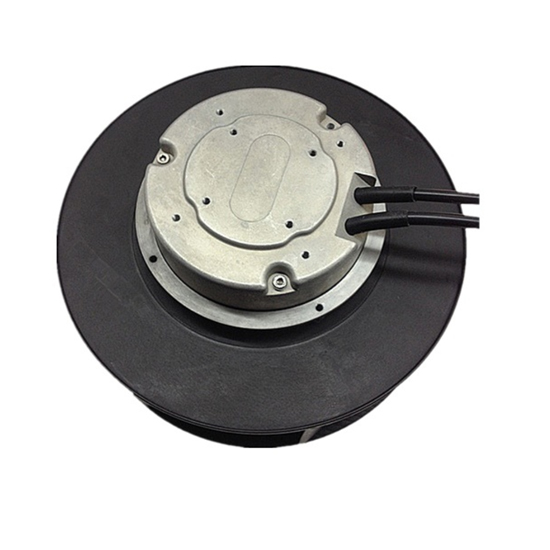 LD Fan Factory Customization EC3G225 , ECΦ225 110V AC high pressure, high efficiency, large airflow Rear-tilted External Rotor Brushless Adjustable Speed Centrifugal Fan
